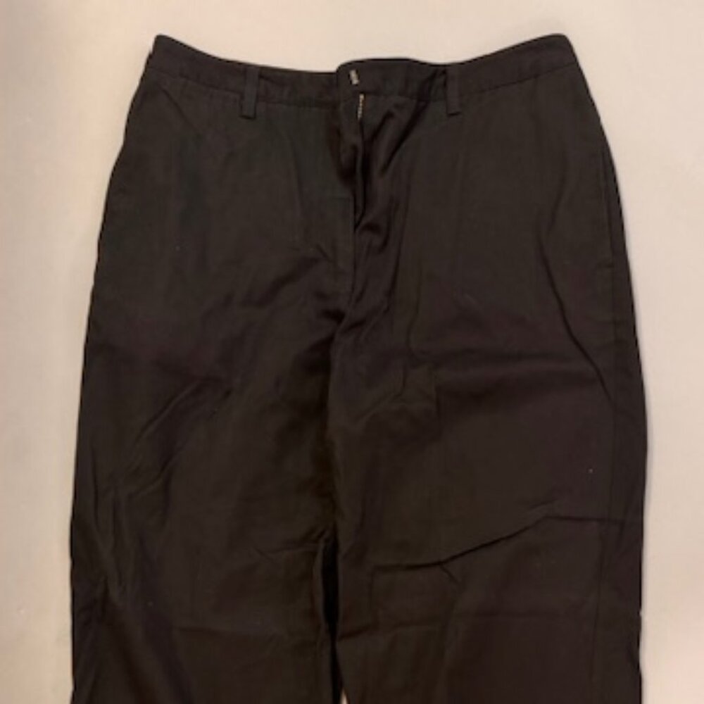 Ann Taylor Black Cotton Pants sz 12P